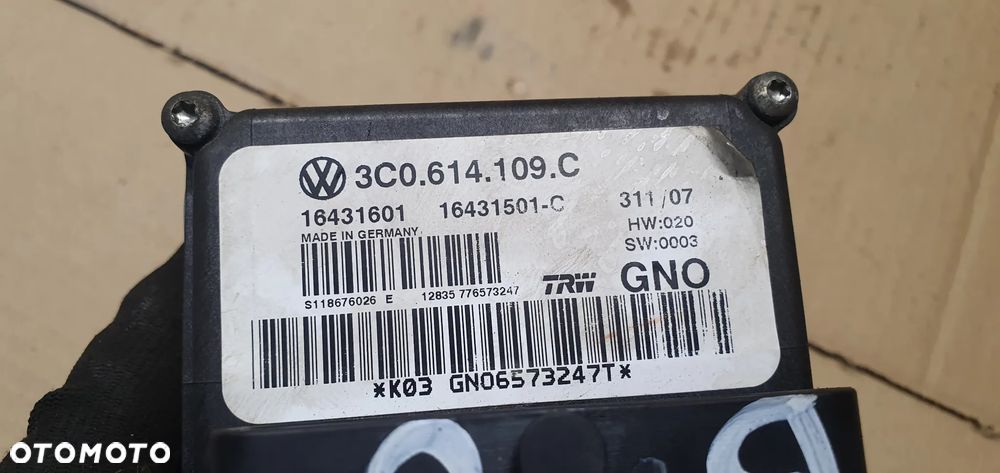 Pompa sterownik ABS VW Passat B6 3C0614109C - 8