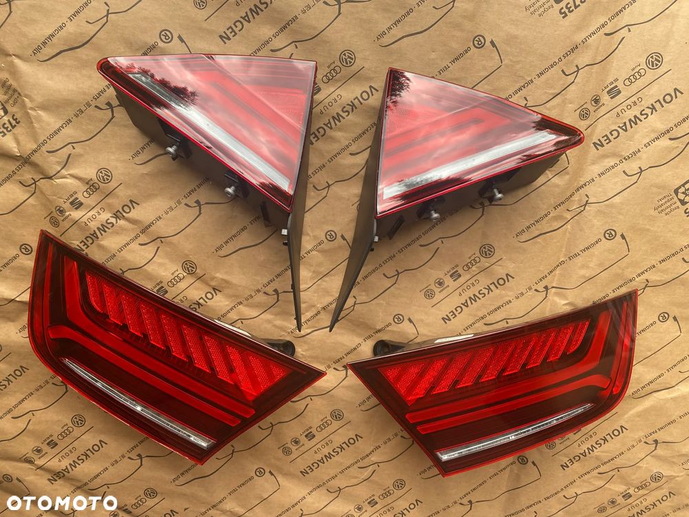 AUDI A7 C7 4G lift Lampy tył Komplet LED MATRIX 4G8945095H 4G8945093H 38km - 2