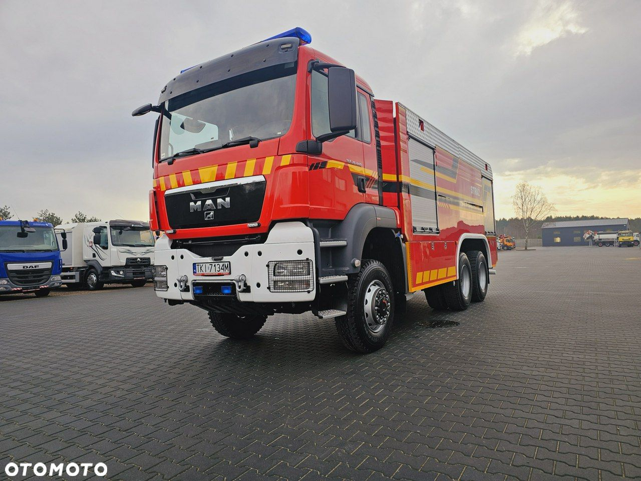 MAN TGS 26.440 6x6 9500 l woda + 950 piana Stolarczyk straż pożarna - 2