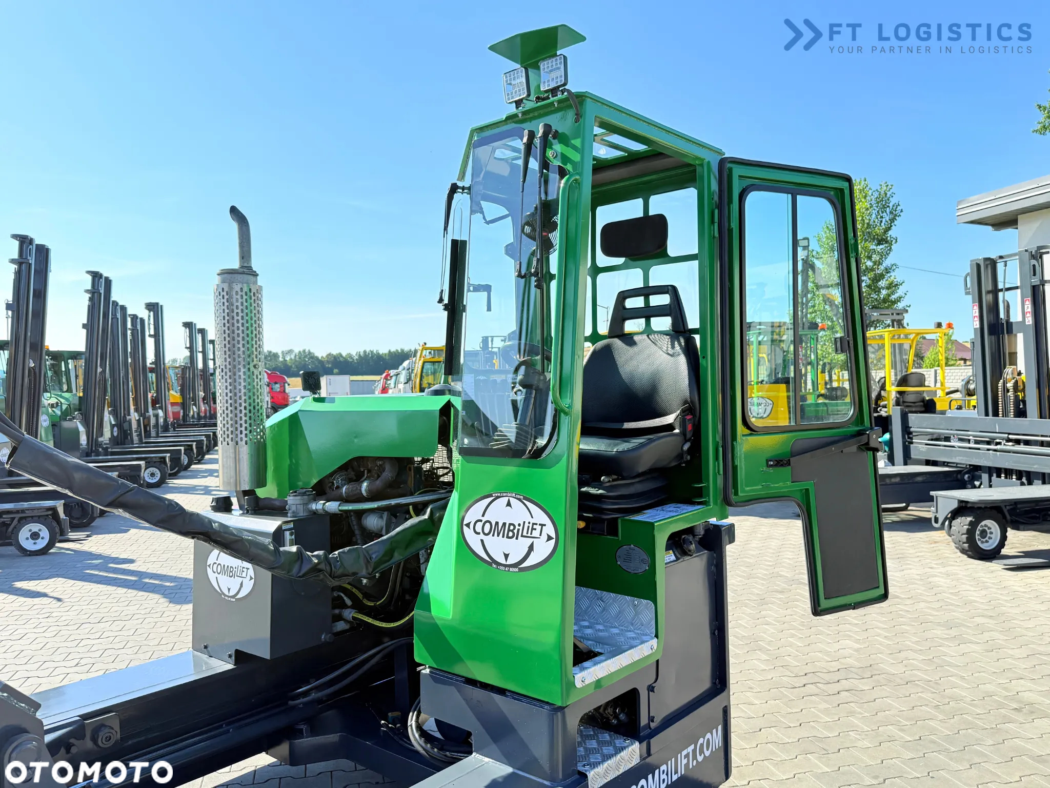 Combilift C3000 / DUPLEX - 4100MM / DIESEL / WOLNY SKOK / KABINA / JAK NOWY - 40