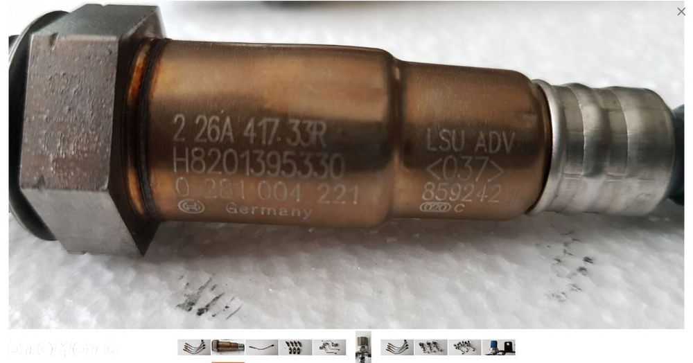 SONDA LAMBDA 16 DCI nr 0281004221 LUB 226A41733R - 3