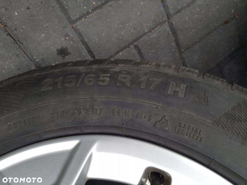 audi q3 sq3 17^ koła zimowe felga felgi czujniki 215/65/17 83a071497 - 15