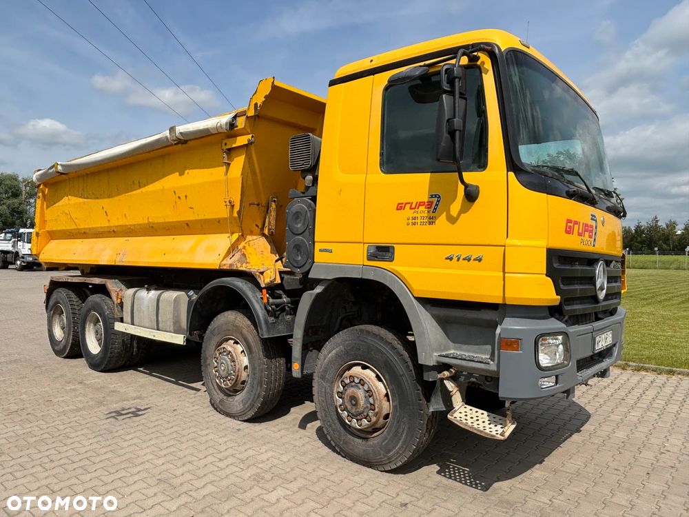 Mercedes-Benz ACTOROS 4144, skrzynia EPS, napęd 8x8 , KH Kipper wywrotka , wersja wzmocniona 5 piór tył, wywrotka , mulda , - 2