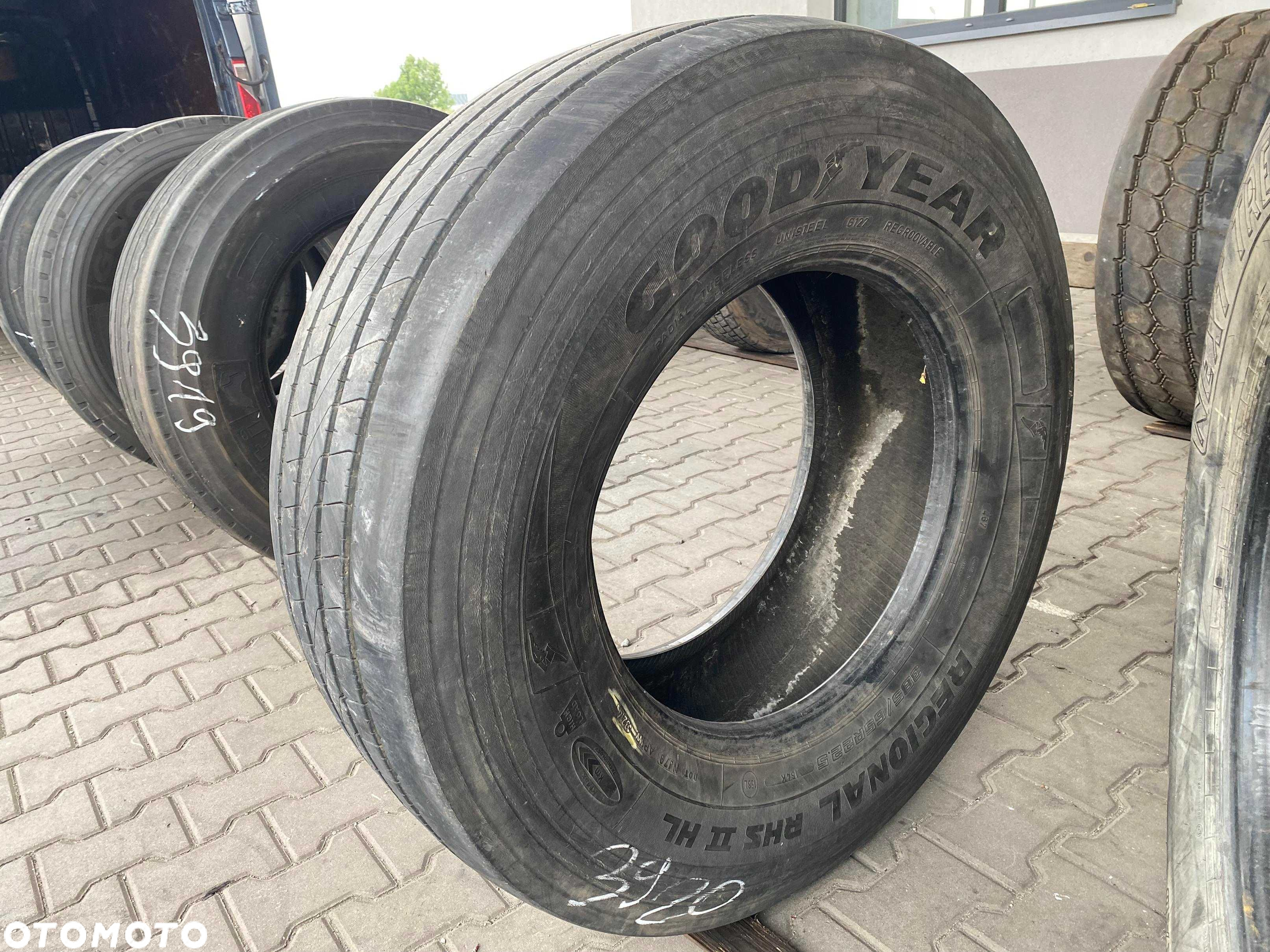 Opona 385/65R22.5 GOODYEAR REGIONAL RHS II Naczepa 8-9mm - 4