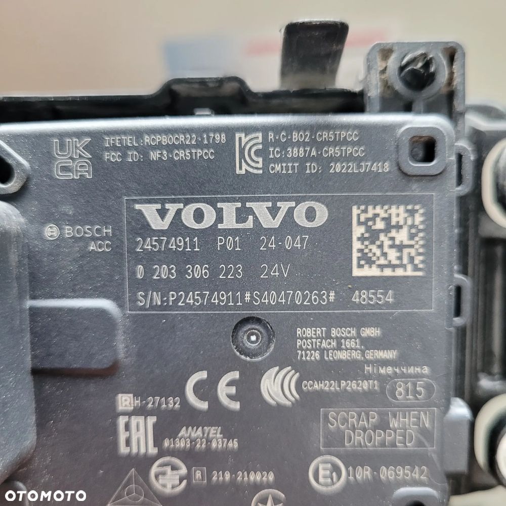 RADAR BOCZNY VOLVO FH4 FH5 24574911 CHWALIM116 - 3