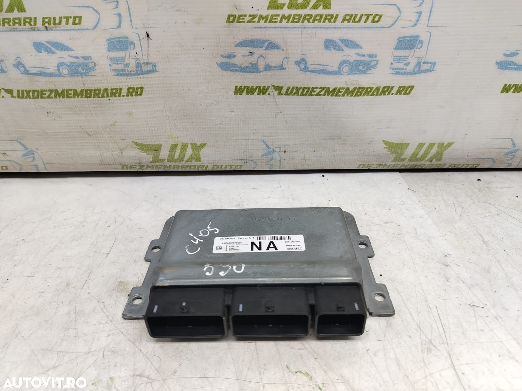 Calculator motor 237106047s A3c0557970001 1.0 tce H4D480 Dacia Logan - 1