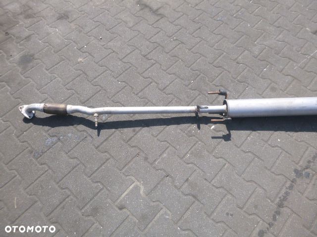 TŁUMIK ŚRODKOWY + TŁUMIK KOŃCOWY OPEL CORSA C 1.0 3D - 2