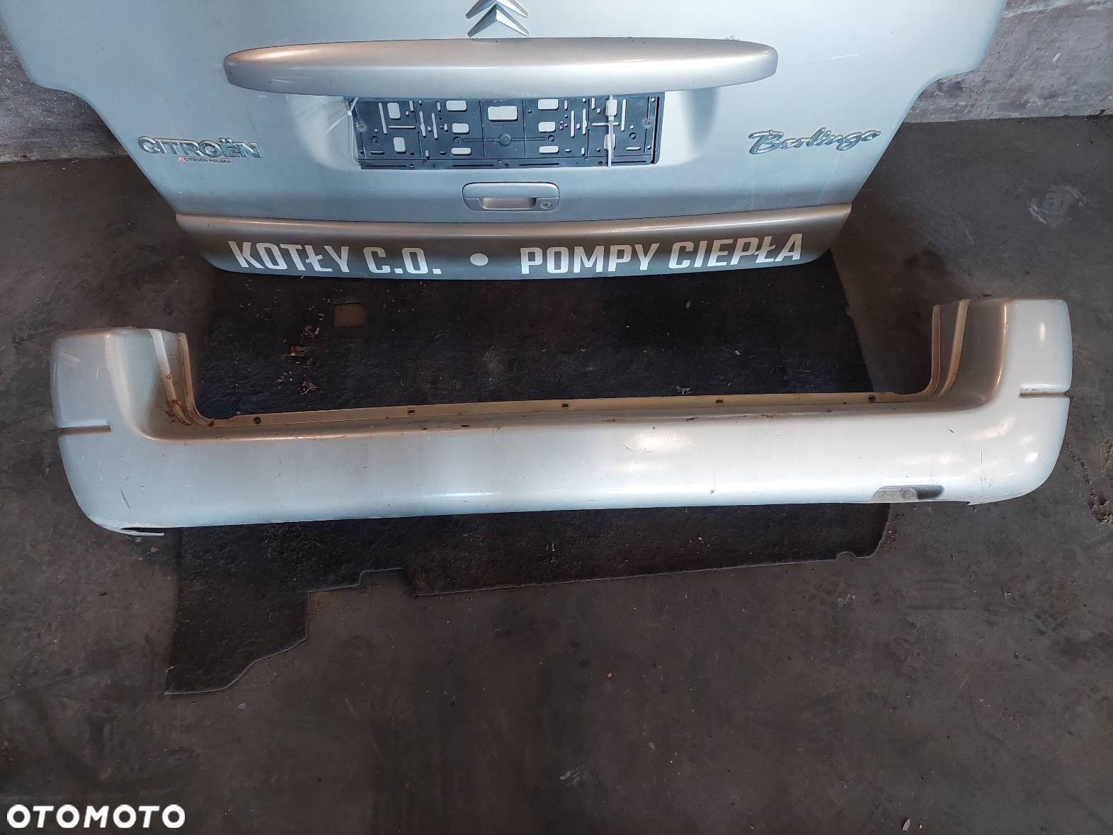 KOMPLETNY TYŁ KLAPA BAGAŻNIKA ZDERZAK TYŁ LAMPY BERLINGO I FL KDDC - 5