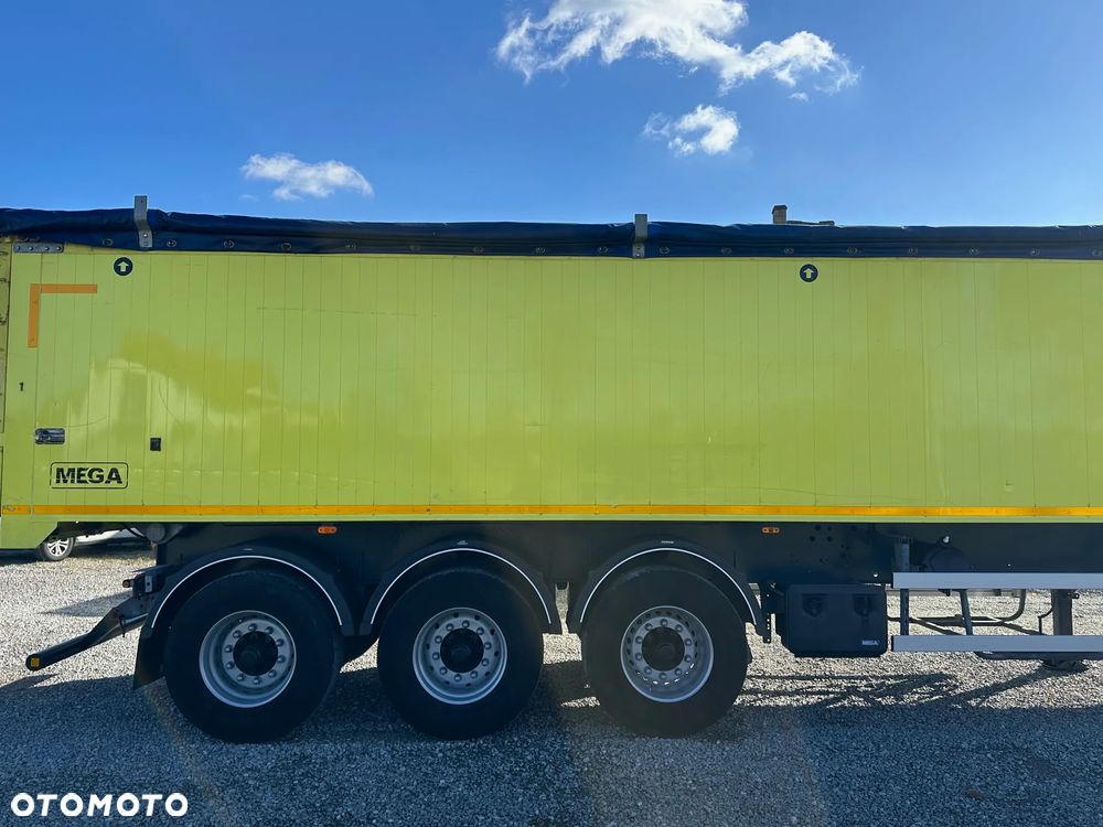 Mega NACZEPA / WYWROTKA / 45M3 / KLAPO- DRZWI /OŚ PODNOSZONA - 16