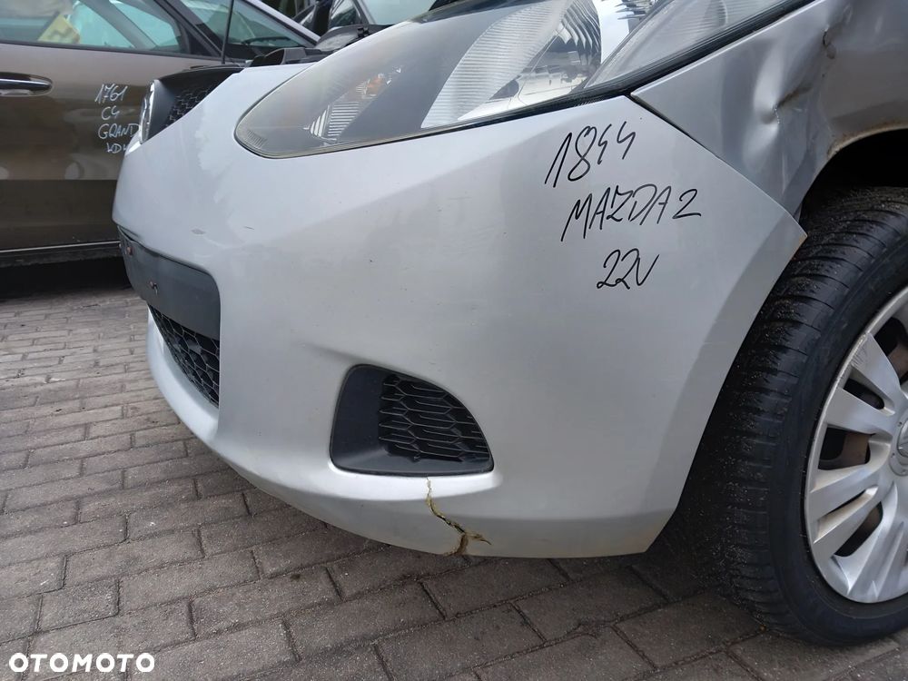 MAZDA 2 ZDERZAK PRZEDNI PRZÓD KOLOR: 22V - 2