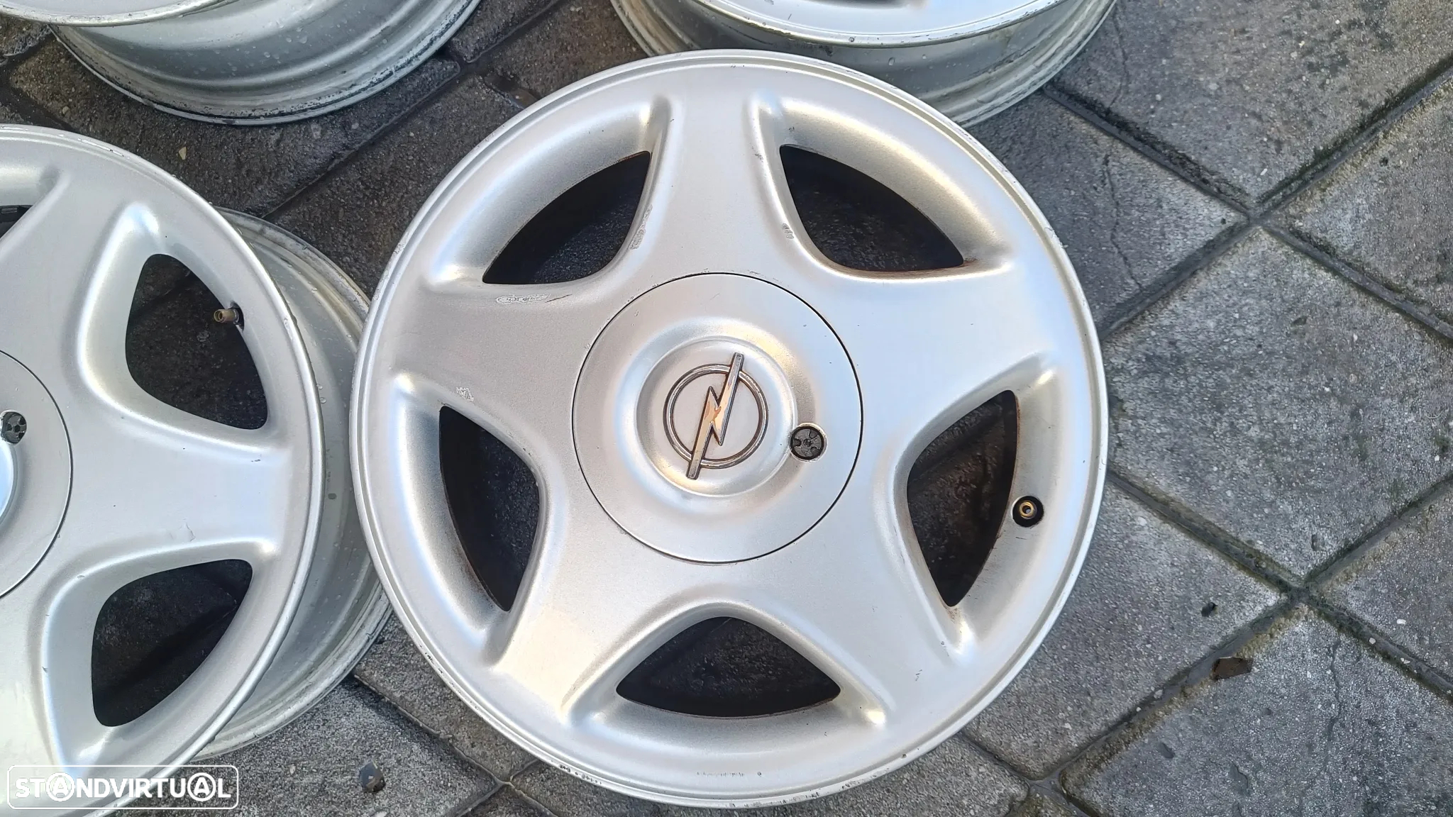 4 jantes 15 Opel furação 4x100 - 7