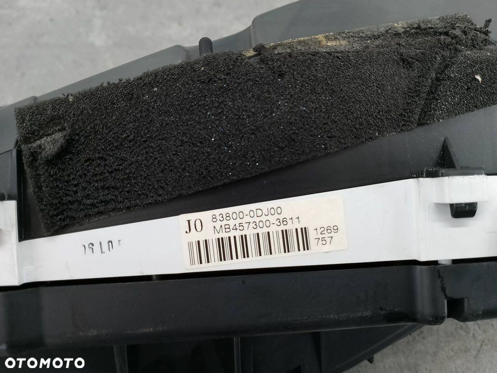 LICZNIK TOYOTA YARIS II 83800-0DJ00 1.0 VVT-I - 5
