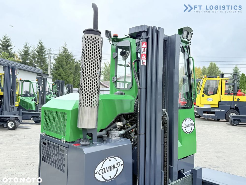 Combilift C3000 / DIESEL / TRIPLEX 4900MM / WOLNY SKOK / POZYCJONER WIDEŁ / OGRZEWANIE / PEŁNA KABINA / STAN IDEALNY / Szeroka oferta wózków czterokierunkowych i bocznych, dopasowanych do różnorodnych potrzeb i zastosowań - 11