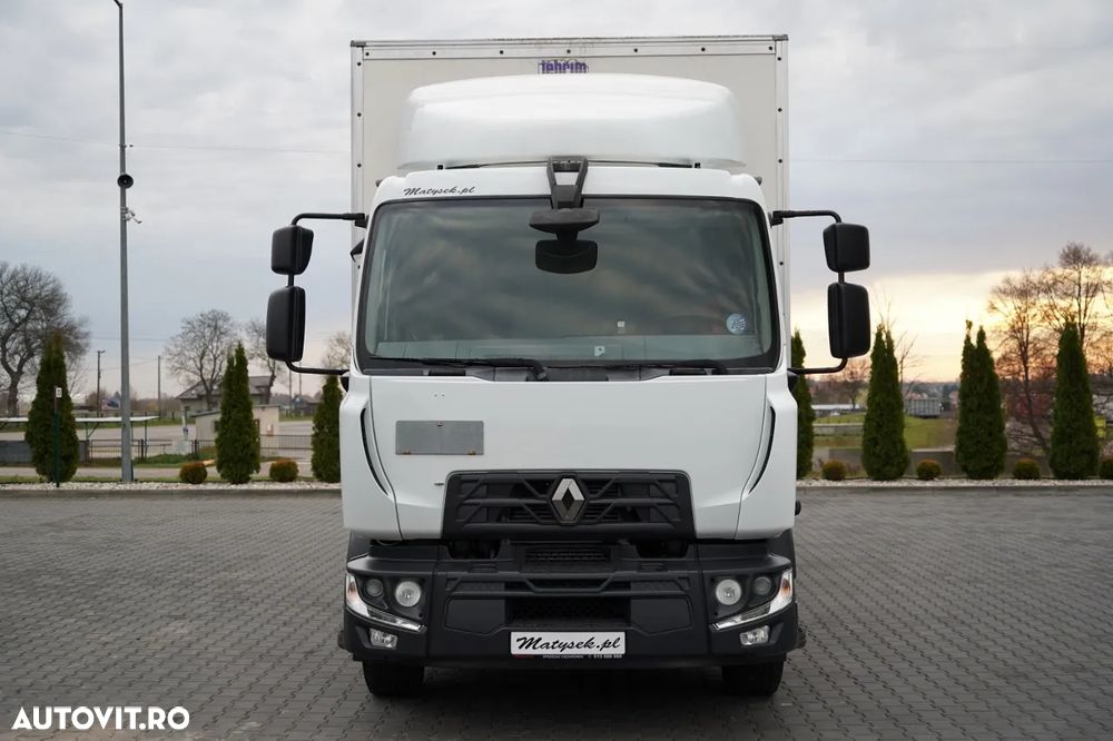 Renault D 210 / 4x2 / CONTAINER / 8,6 M / PODEA RESISTENTĂ / ELEVATOR DHOLLANDIA - 4