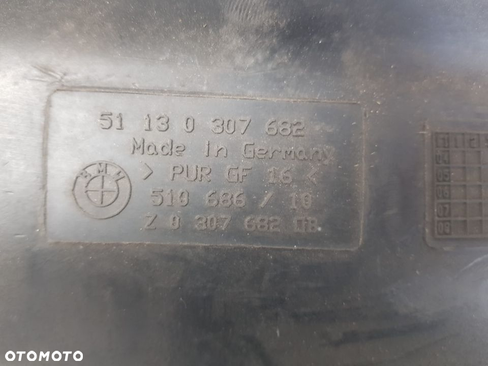 KIEROWNICA POWIETRZA BMW E81 E87 AERO PAKIET 51130307682 - 4
