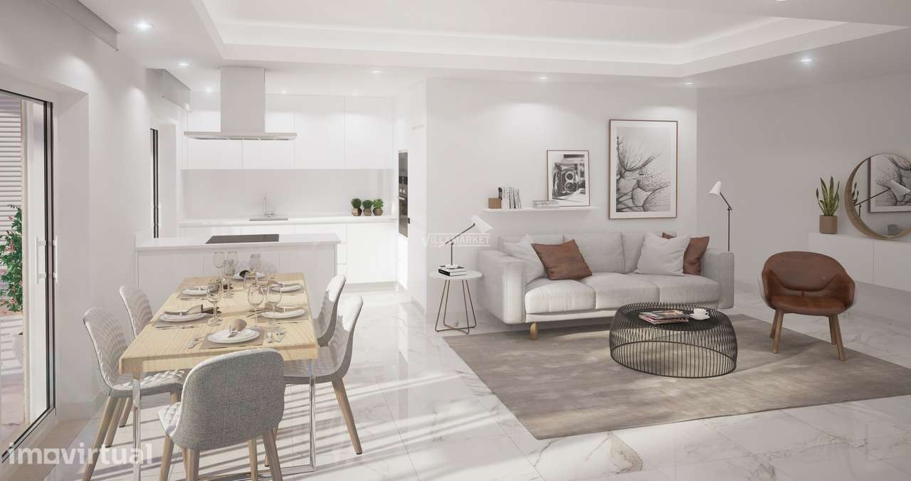 APARTAMENTOS T2 E T3 + 1 NOVOS COM PISCINA NA COBERTURA SITUADOS EM LA - Grande imagem: 3/12