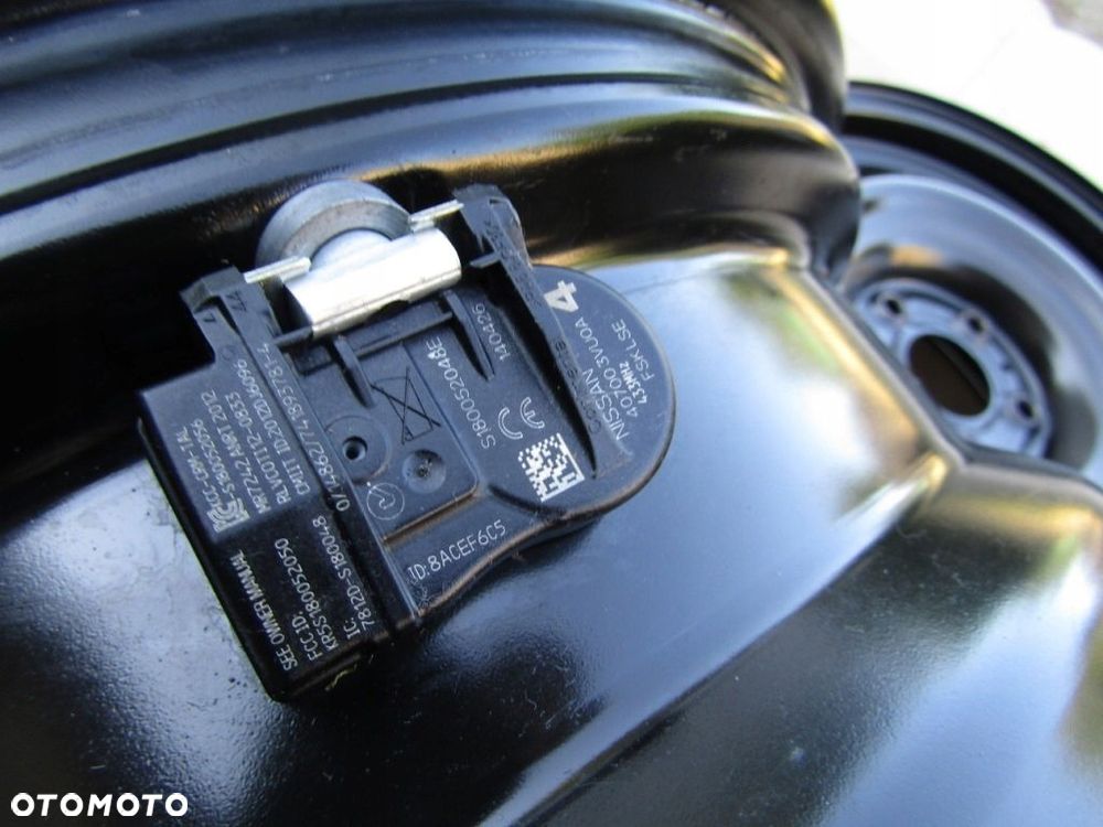 4x Felgi 16 Nissan QASHQAI I II Juke X-TRAIL Pulsar 6,5j 5x114,3 ET40 Tpms - 13