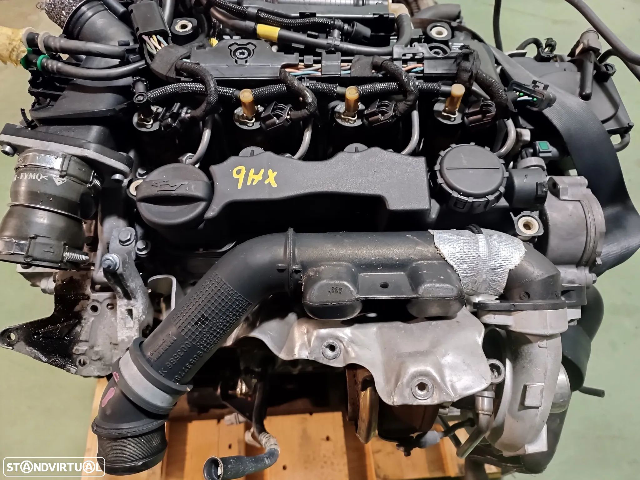MOTOR PEUGEOT CITROEN 1.6HDI 90CV 9HX 9H02 - 1