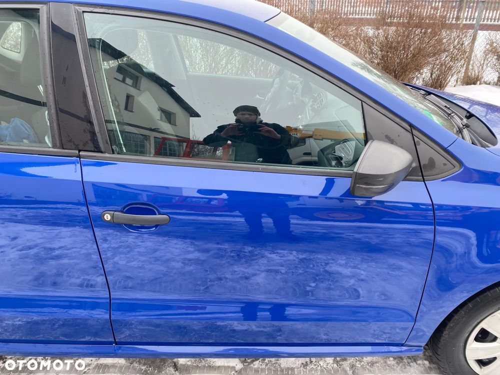 VW POLO 6R 09- Drzwi prawe TYŁ TYLNE 5-drzwi LD5E - 5