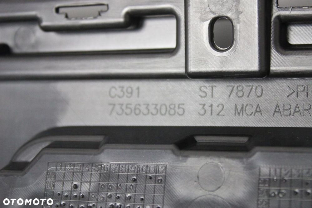 DOKŁADKA TYLNEGO ZDERZAKA DYFUZOR FIAT 500 ABARTH LIFT FL - 7