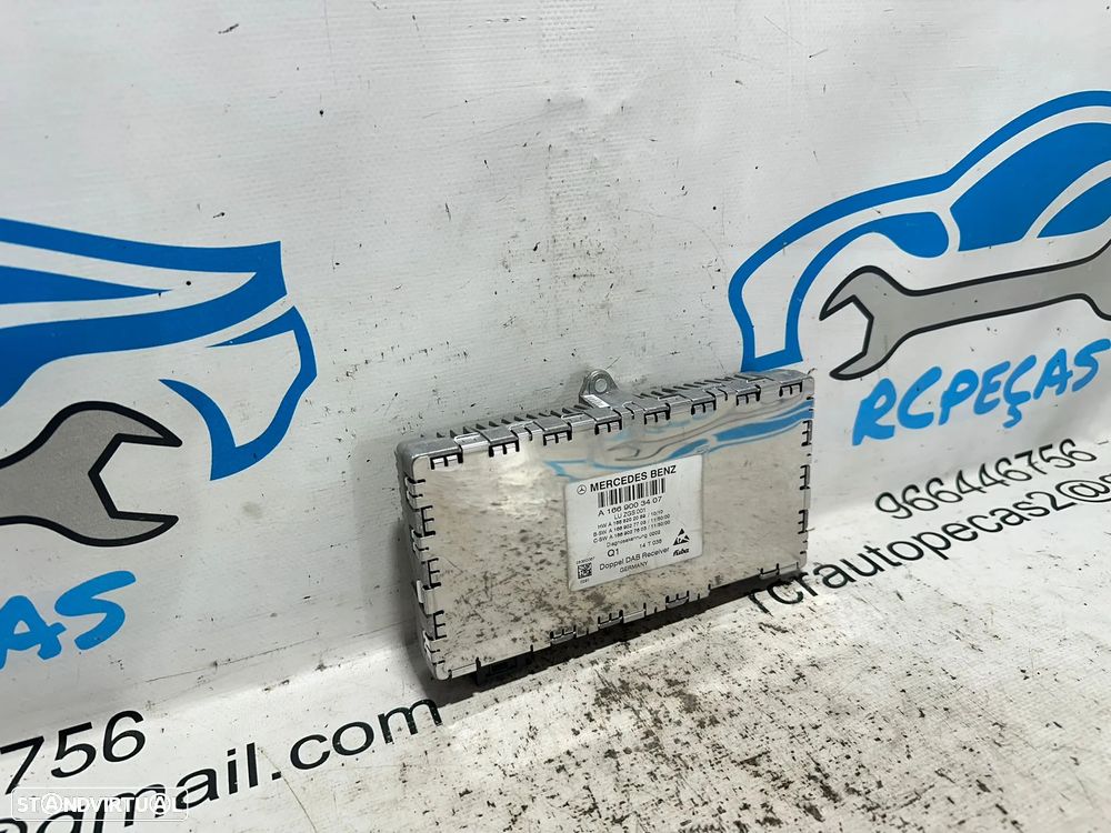 .Módulo Radio Eletronico Receptor Digital DAB Amplificador Antena Original Mercedes Benz A1669003407 2007 - 2019 - 2