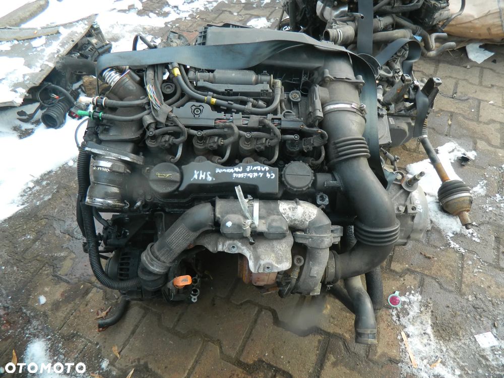Silnik Kompletny 1.6 HDI 9HX Citroen Peugeot - Gwarancja - 2