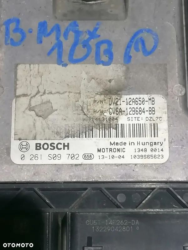 FORD B-MAX - STEROWNIK KOMPUTER SILNIKA DV21-12A650-MB - 2