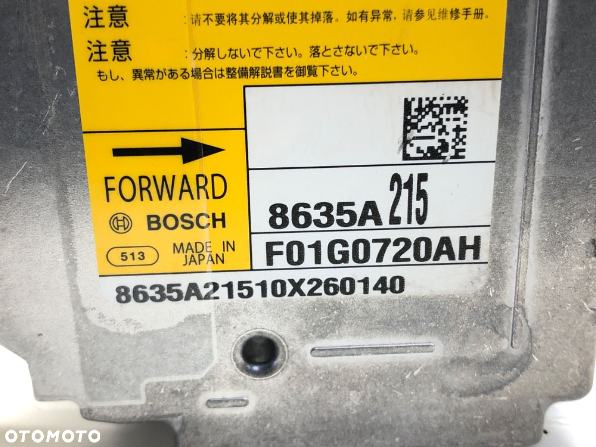 SENSOR AIRBAG - 382.00 PLN - MITSUBISHI ASX (GA_W_) 2009 - 2022 1.6 MIVEC 86 kW [117 KM] benzyna - 4