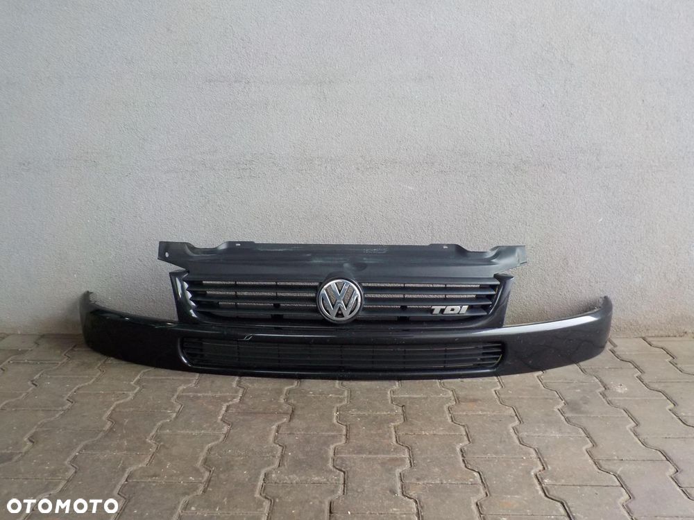 VW T4 LIFT GRILL ATRAPA PAS PRZEDNI BLACHA BIAŁY - 1