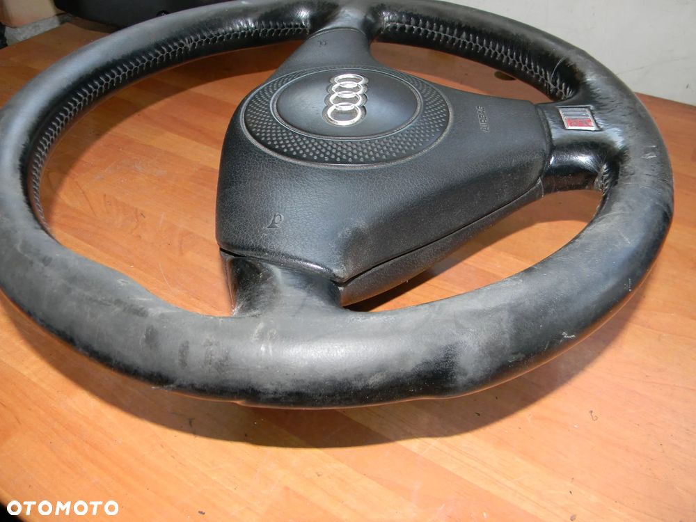 kierownica skórzana skóra AUDI S-LINE A4 B5 B6 A6 C5 - 9