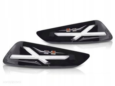 kierunkowskazy migacze przednie vespa sprint primavera 150 black led glossy - 1