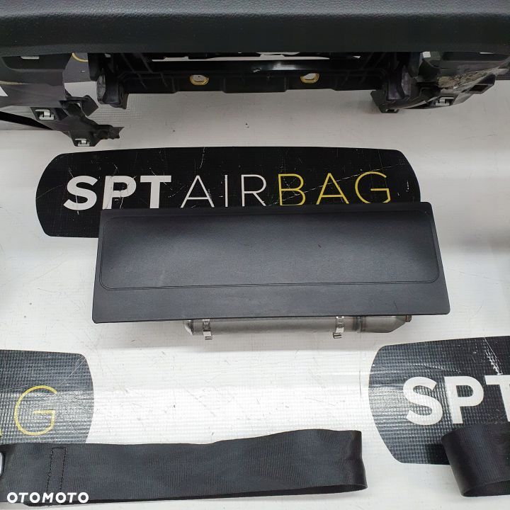 SKODA KODIAQ LIFT DESKA ROZDZIELCZA KONSOLA KOKPIT PULPIT PODUSZKI AIRBAG AIR BAG PASY KIT SET - 8