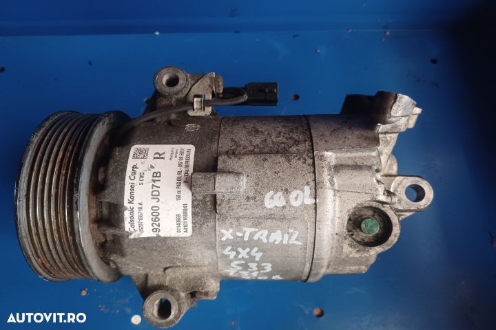 Compresor AC 92600JD71B Nissan X-Trail T31 [2007 - 2011] Crossover 2. - 9