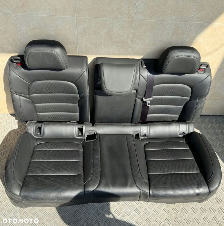 FOTELE WNĘTRZE KANAPA SKÓRA CZARNA RENAULT KOLEOS II INITIALE PARIS - 3