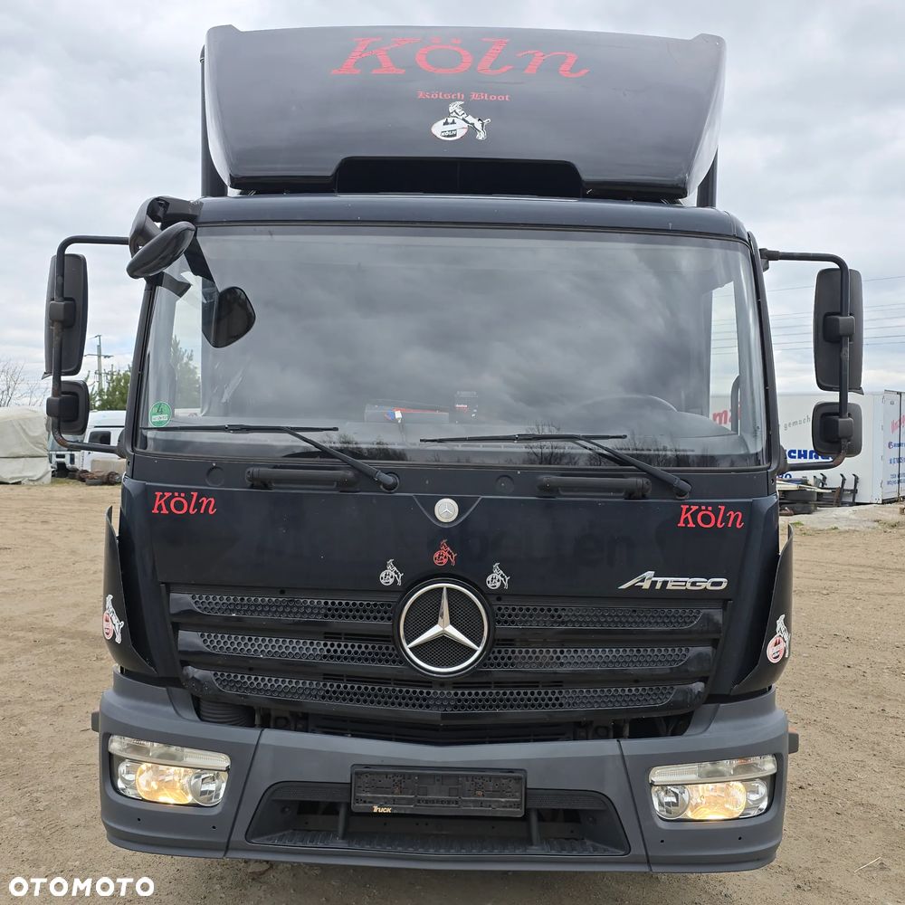 Mercedes-Benz ATEGO 816 Kontener Meblowóz Resor 3 fotele ,Opony dobry stan. - 2
