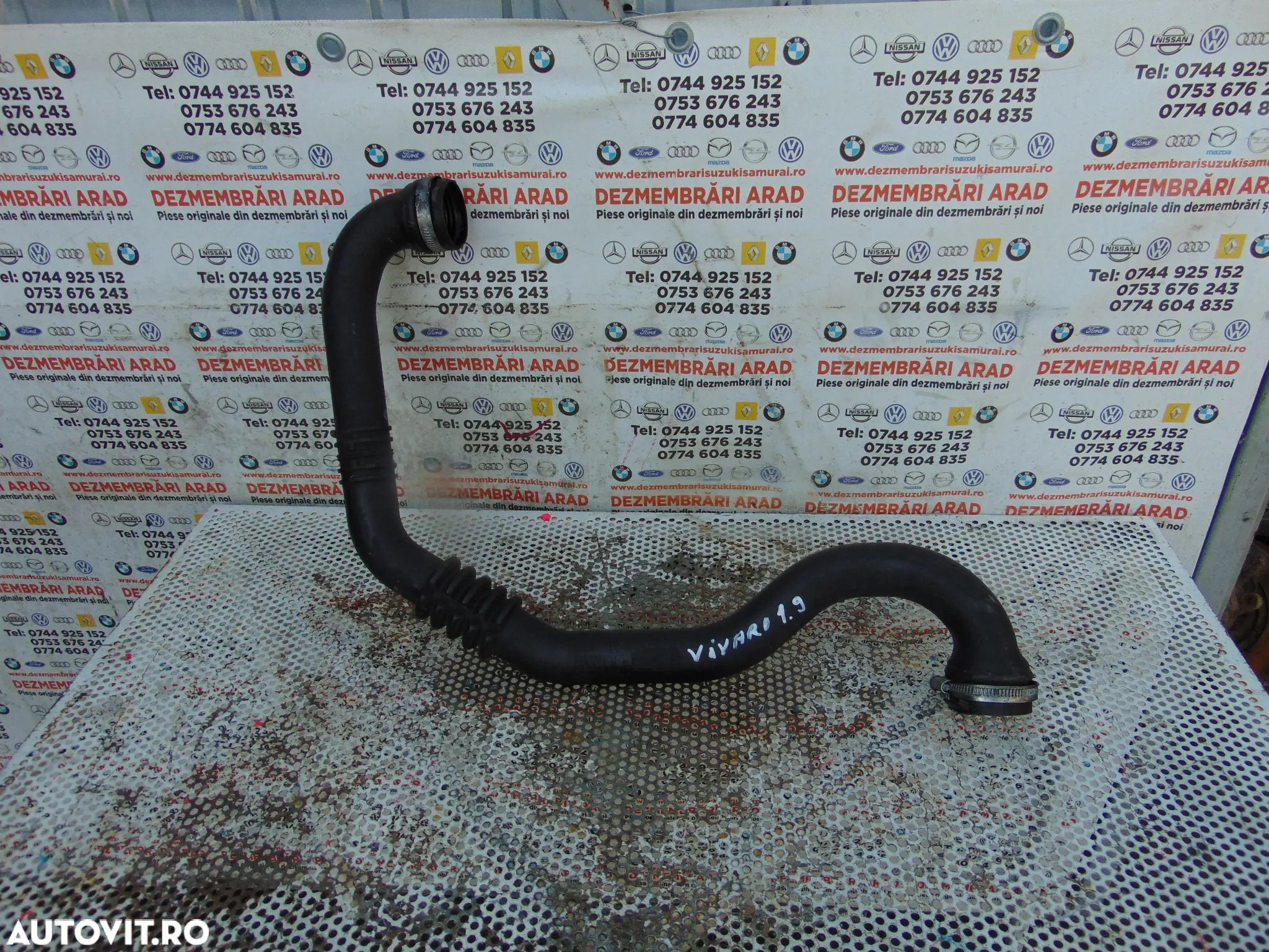 Conducta intercooler Opel Vivaro 1.9 Renault Trafic nissan primastar furtun cod 8200273825 - 1