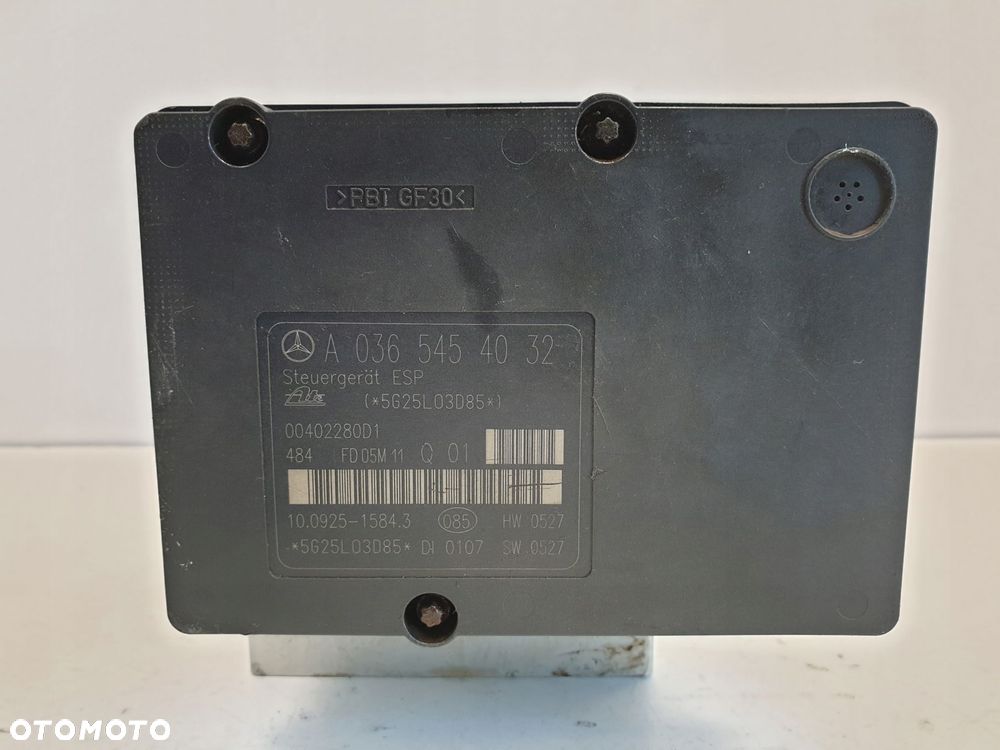 Mercedes CLK W209 STEROWNIK ABS ESP A0365454032 - 8