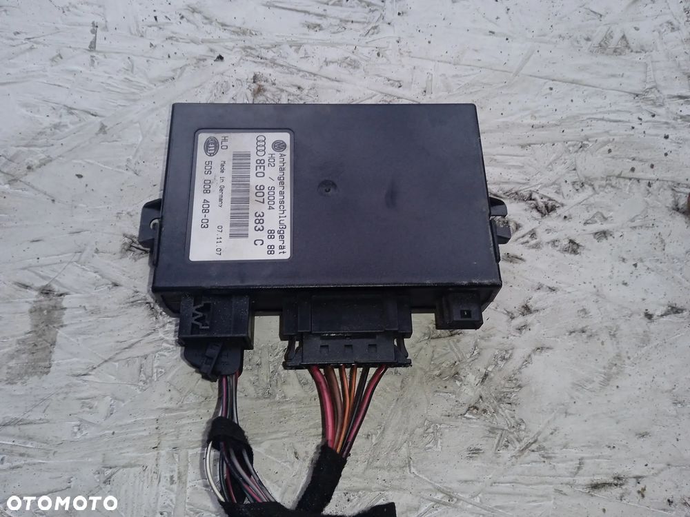 STEROWNIK MODUŁ HAKA AUDI A4 B7 A3 SEAT EXEO TOURAN 8E0907383C - 1