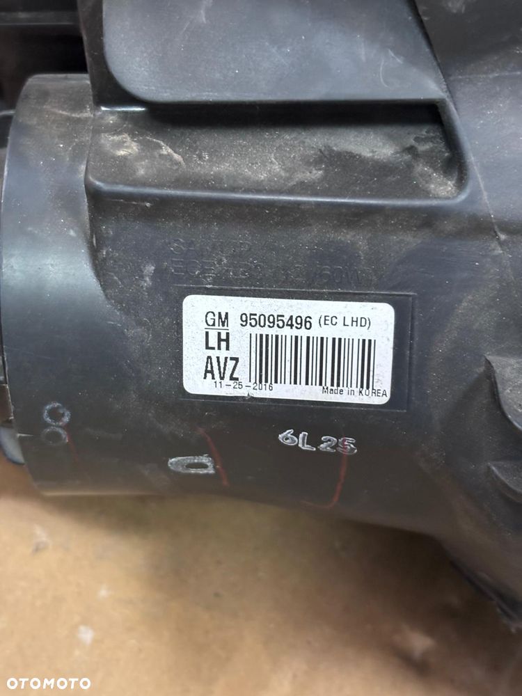 OPEL MOKKA 2012- LAMPA PRZEDNIA LEWY PRZÓD 95095496 EUROPA - 14