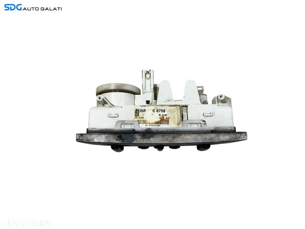 Panou Comanda AC Aer Conditionat Clima Climatronic Opel Meriva A 2003 - 2010 Cod C6758 [L6442] - 3