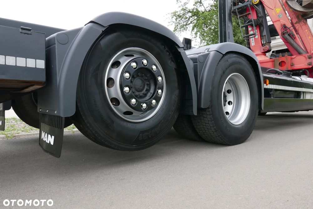 MAN MAN TGA 26.410 PALFINGER EPSILON MEILLER HAKOWIEC Z HDS Z DŹWIGIEM DO ZŁOMU KONTENERÓW ODPADÓW RECYKLINGU ODPADÓW - 12