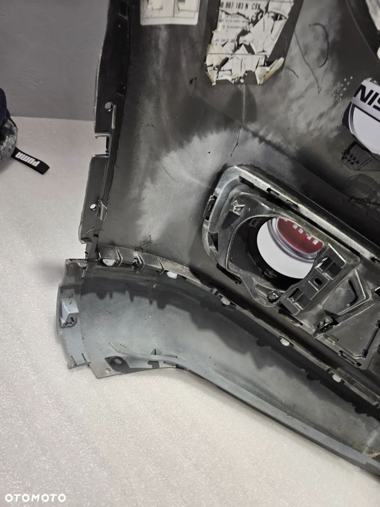 VW TIGUAN 5N0 I LIFT R-LINE 10- ZDERZAK PRZEDNI PRZÓD + KRATKA ŚRODKOWA + LEWA KRATKA BOCZNA + SPOJER + PODKŁADKA POD TABLICE , NR 5N0807221AP , 5N0805903T , NR AUKCJI NZ1560 - 26