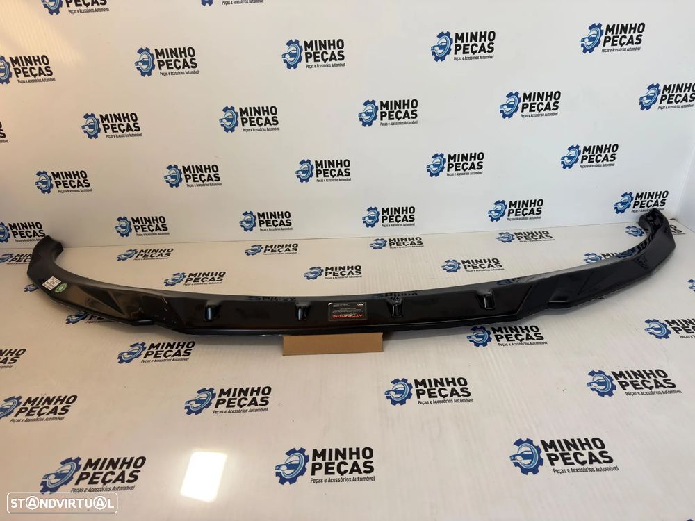 Spoiler frontal APEX BMW série 4 (G26) Gran Coupe em preto brilho - 1