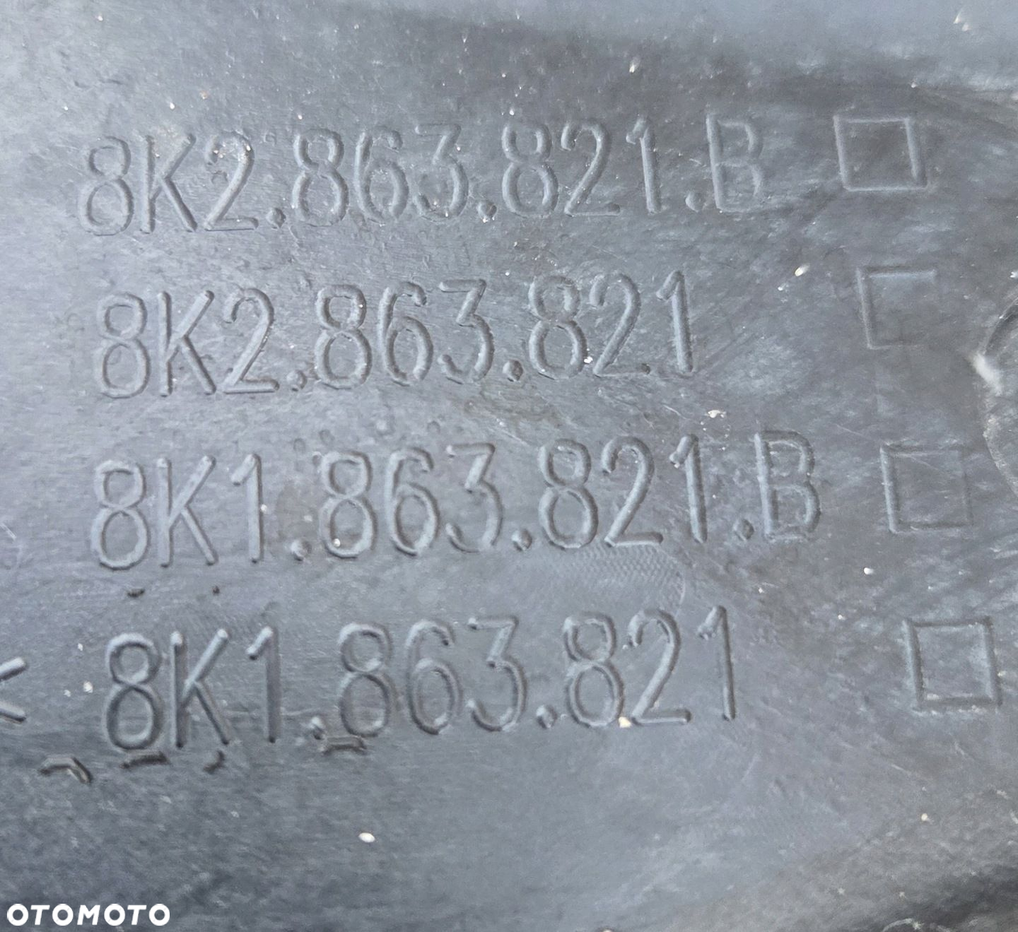 AUDI A4 B8 A5 8T LIFT OSŁONA POD SILNIK SKRZYNIE 8K0863821S 8K1863822S - 5