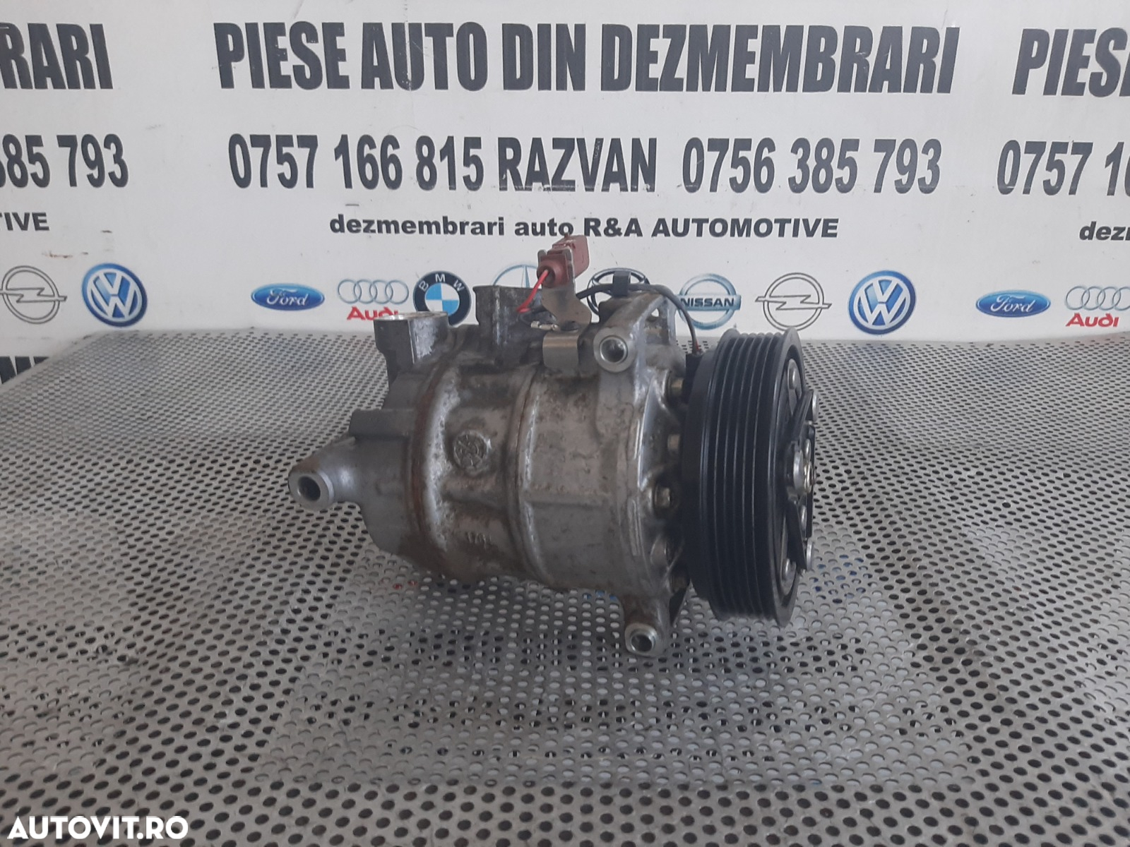Compresor Clima Audi A6 4K C8 A5 9T A4 B9 Q5 Q3 2.0 Tdi Euro 6 Dupa 2018 Cod 4KK Sub 20.000 Km - 4