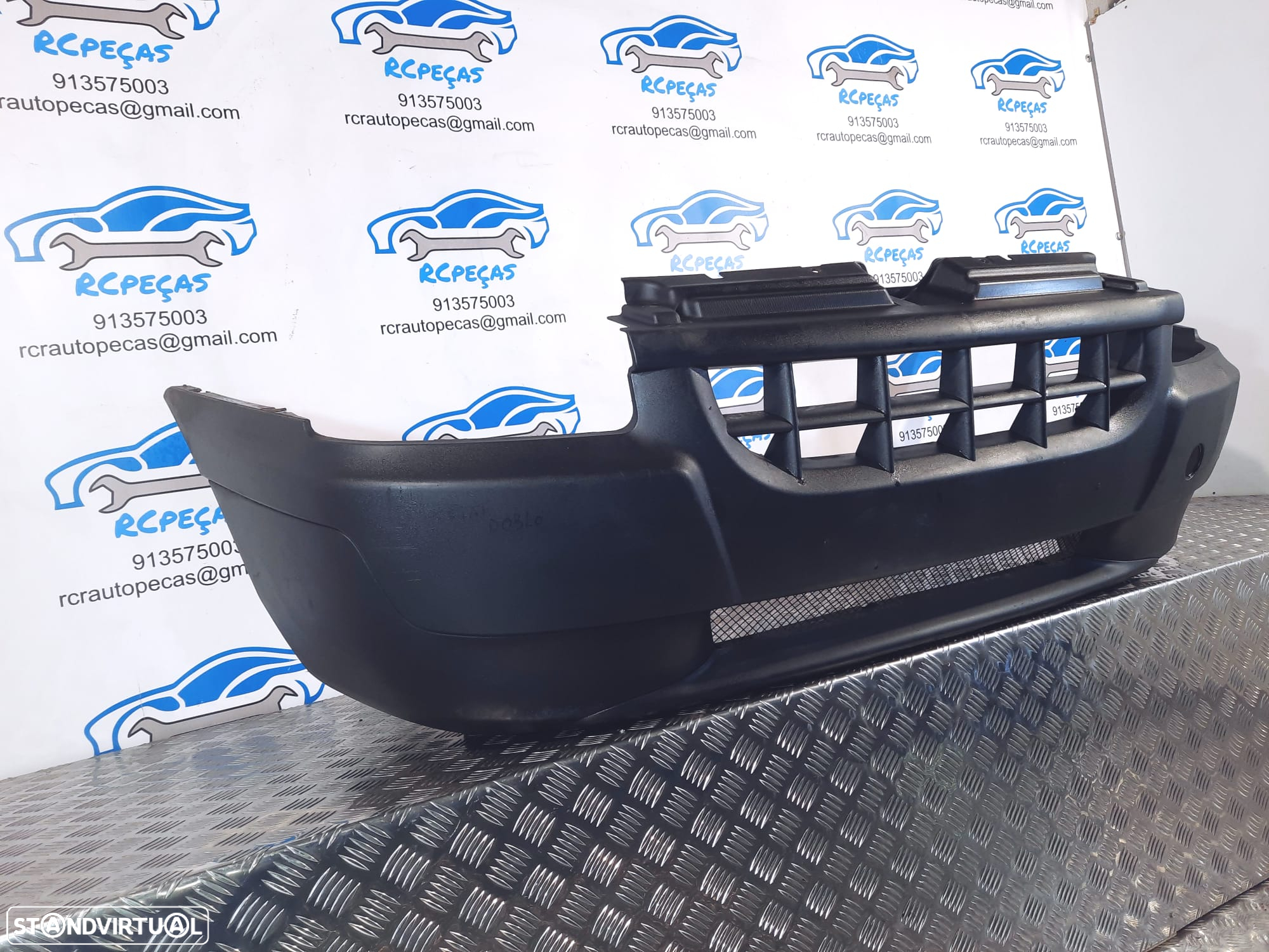 PARACHOQUES FRENTE FRONTAL FIAT 735393420 FIAT DOBLO I 1 MK1 MPV 223 PARA-CHOQUES PARA CHOQUES ORIGINAL - 2