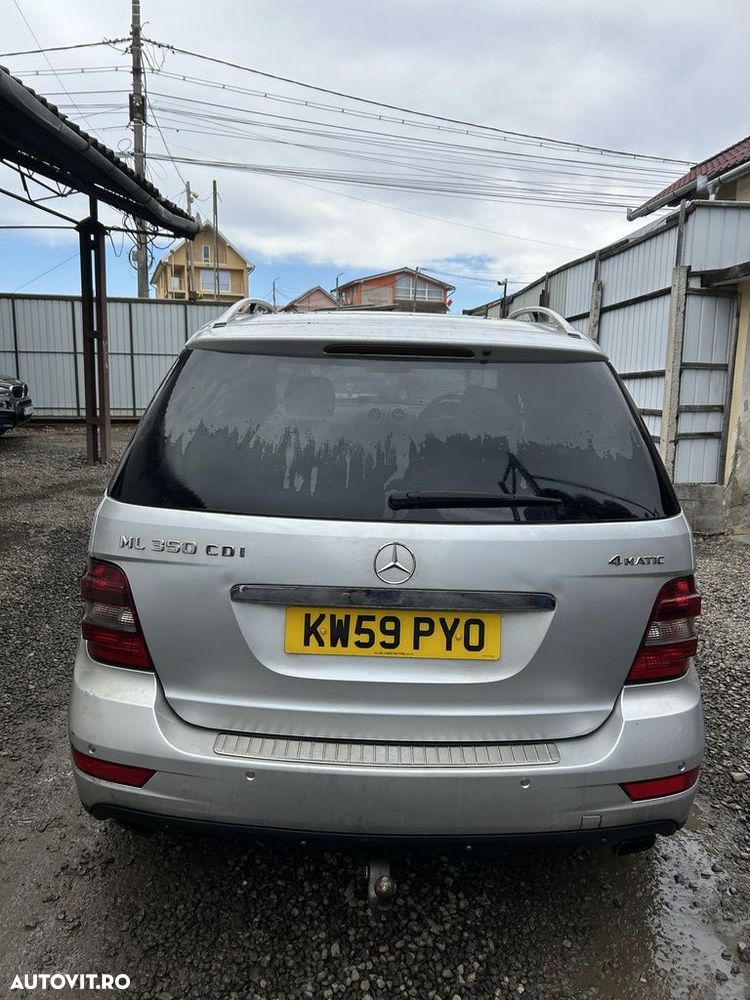 Haion Cu Luneta Mercedes ML W164 Facelift 2008 - 2011 SUV 4 Usi GRI (1219) - 1