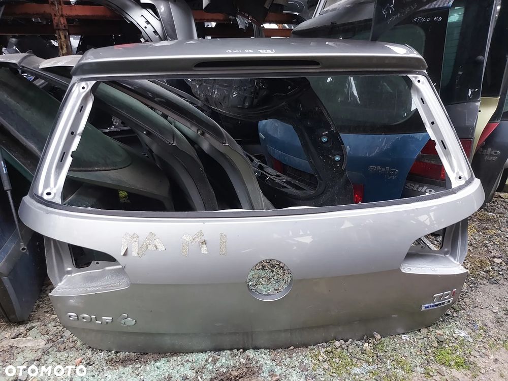 Volkswagen Golf VII HB Klapa Tył Tylna Bez Szyby - 3