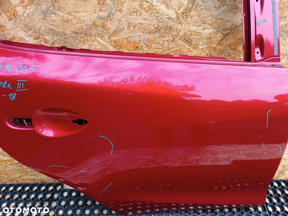 MAZDA III 3 13-18 DRZWI TYŁ TYLNIE  PRAWE PRAWY - 8