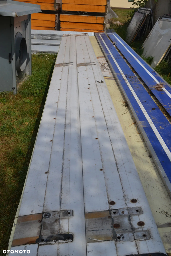 Burty ALUMINIOWE NIEMIECKIE nadstawki dł . 6,70 m wys.0,23 m